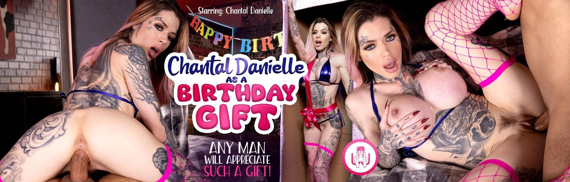 Chantal Danielle as a Birthday Gift Banner