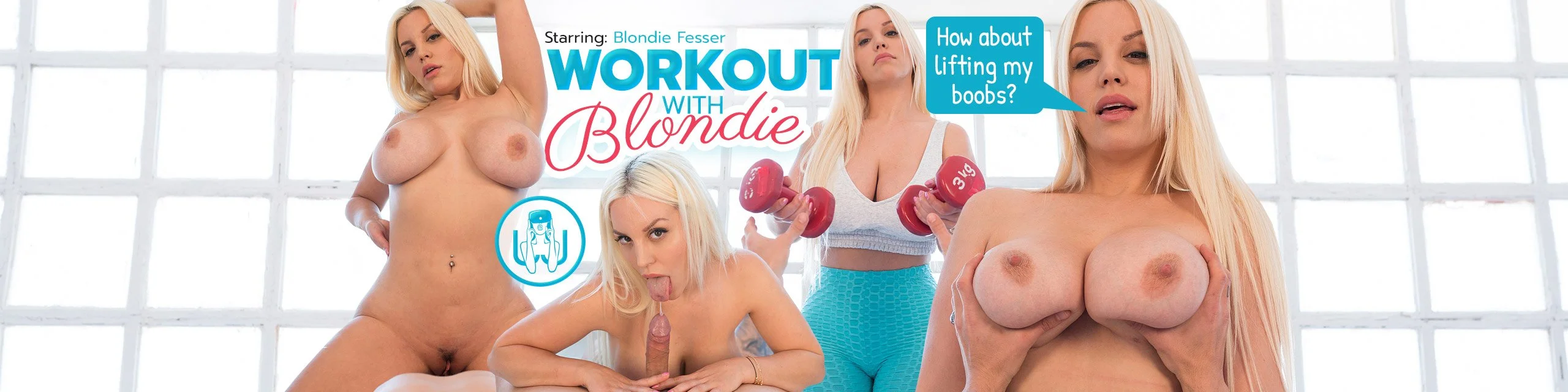 Workout with Blondie Banner